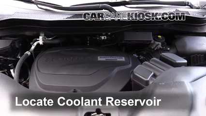 2017 Honda Ridgeline RTL 3.5L V6 Coolant (Antifreeze) Flush Coolant